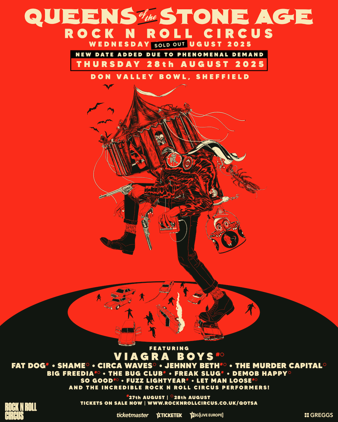 Rock’n’Roll　Circus　Tour　F Rock N Roll Circus Sheffield announces Bryan Adams