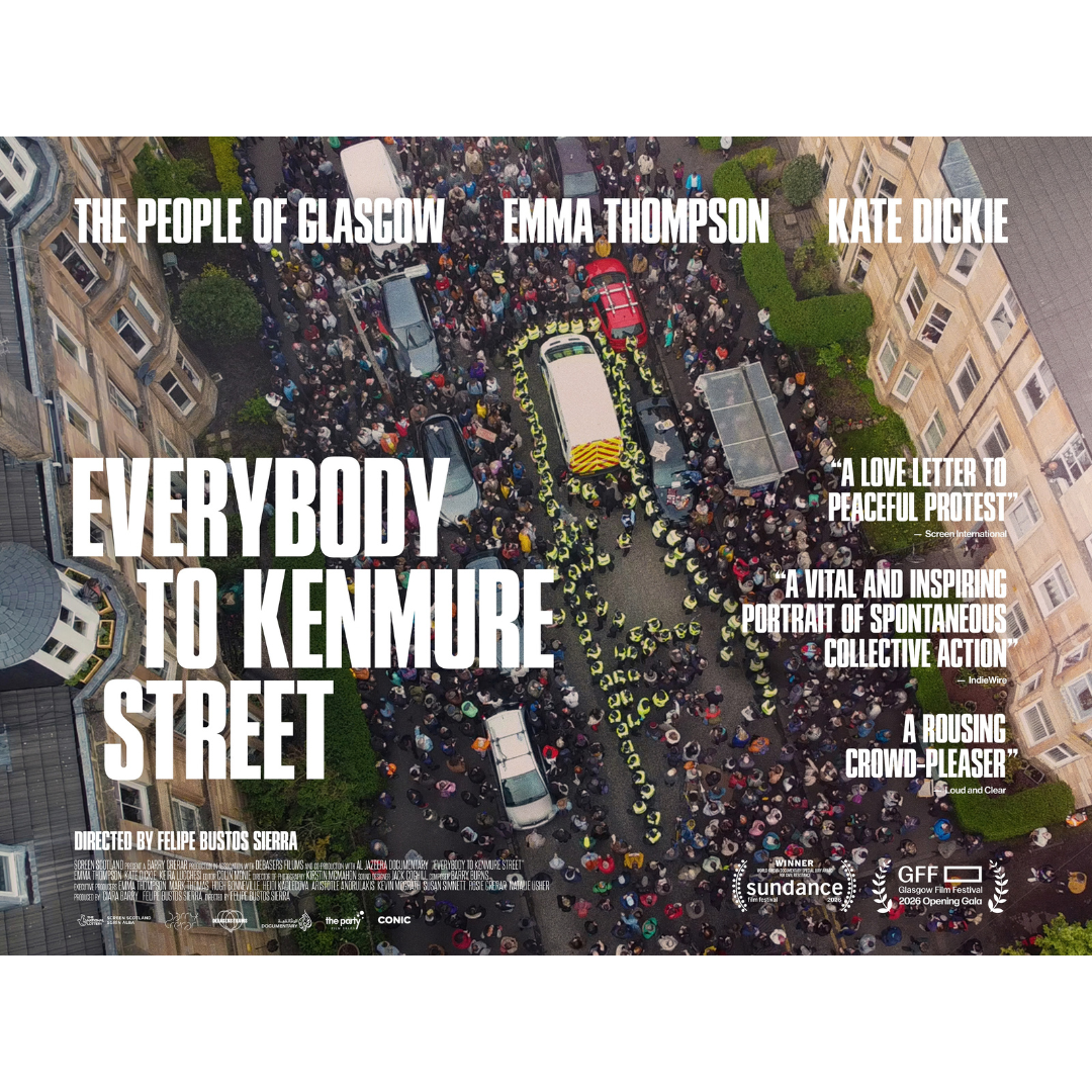 Screening of Everybody To Kenmure Street + Q&A at The Glad Cafe, Glasgow on 19 Apr 2026